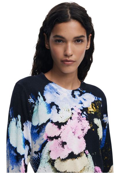 Maglione  Donna Desigual  Jers Nenufar Lacroix 25WWJF46