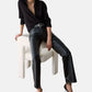 Pantaloni  Donna Liu Jo Effetto Spalmato  CF6280E0624