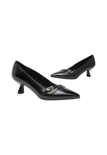 Decollete  Donna Nero Giardini In Vernice Tacco Svasato 5 cm  I514431DE