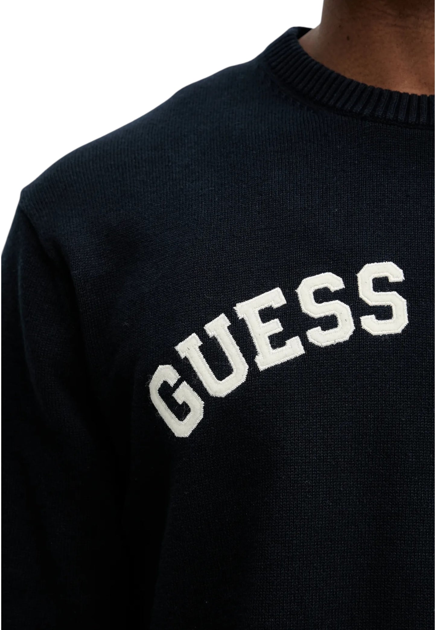Maglione A Girocollo Uomo Guess  Gj Guess J Patch M5YR18Z3HM1