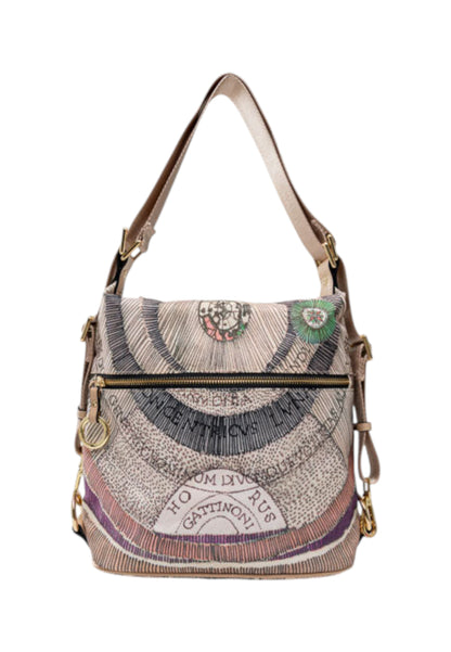 Zaino  Donna Gattinoni Convertibile Hobo Maya BEGMX6686WIL