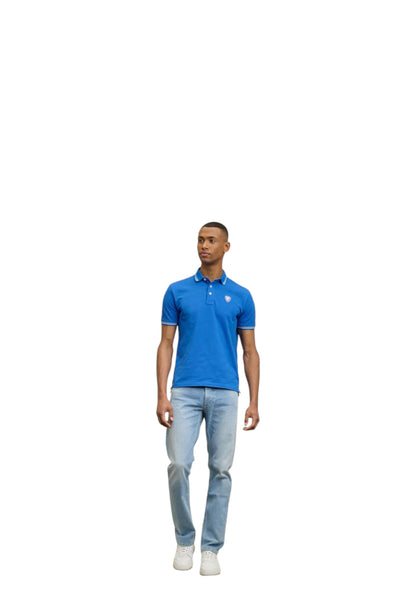Polo Manica Corta Uomo Blauer