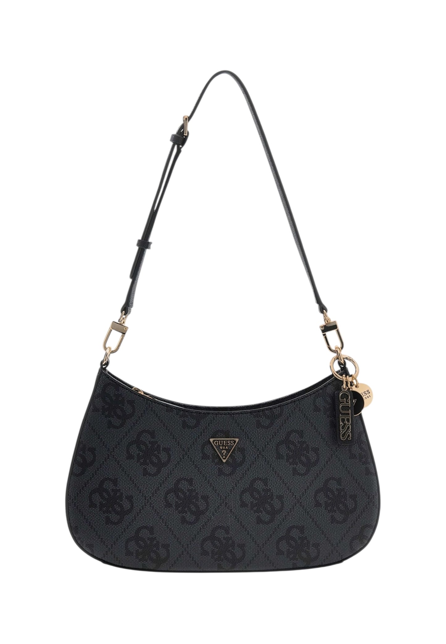 Borsa A Spalla Donna Guess Top Zip Shoulder Bag Noelle Ii HWSO9672180
