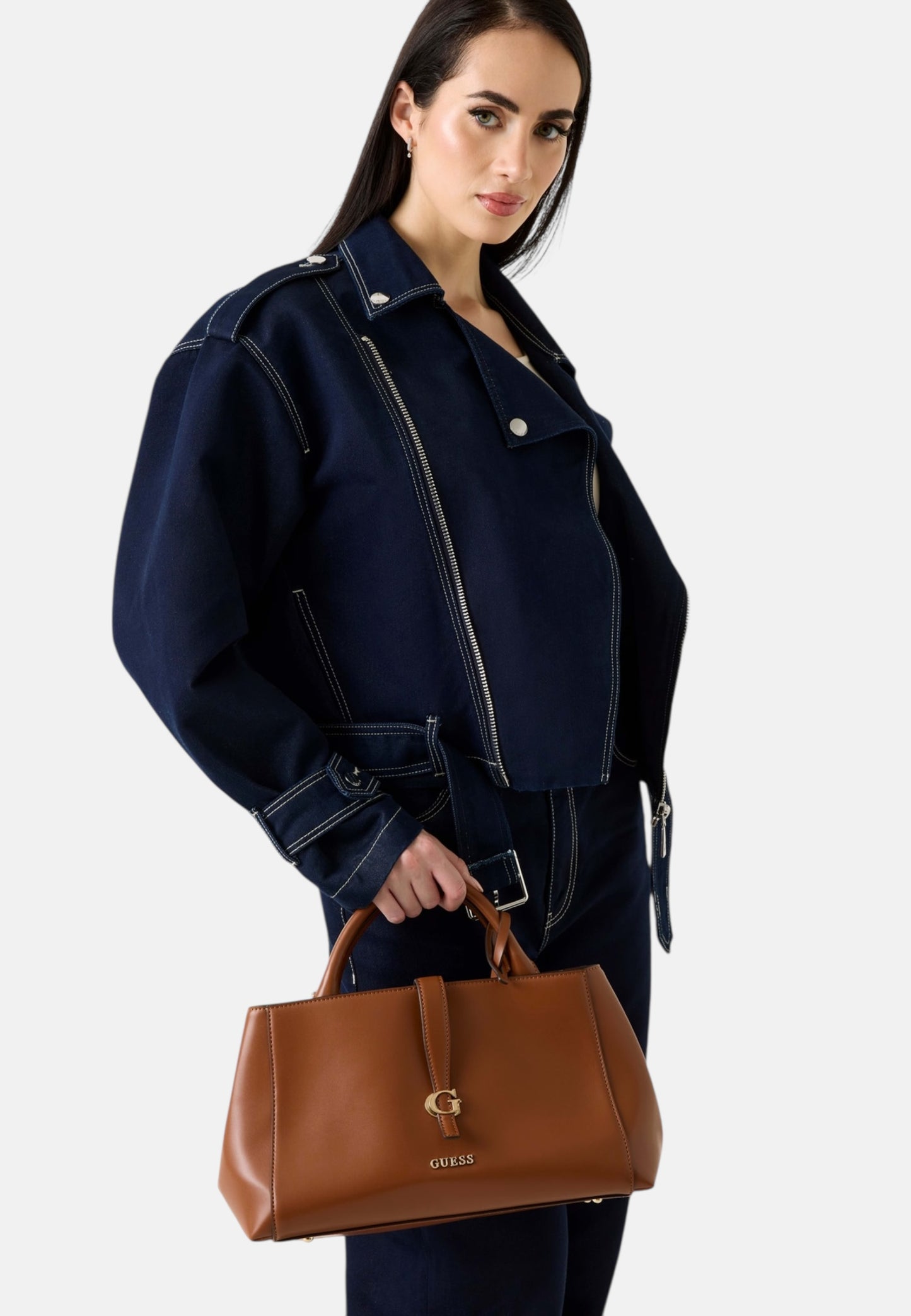 Borsa A Mano Donna Guess Girlfriend Satchel Carrie HWVG9896060