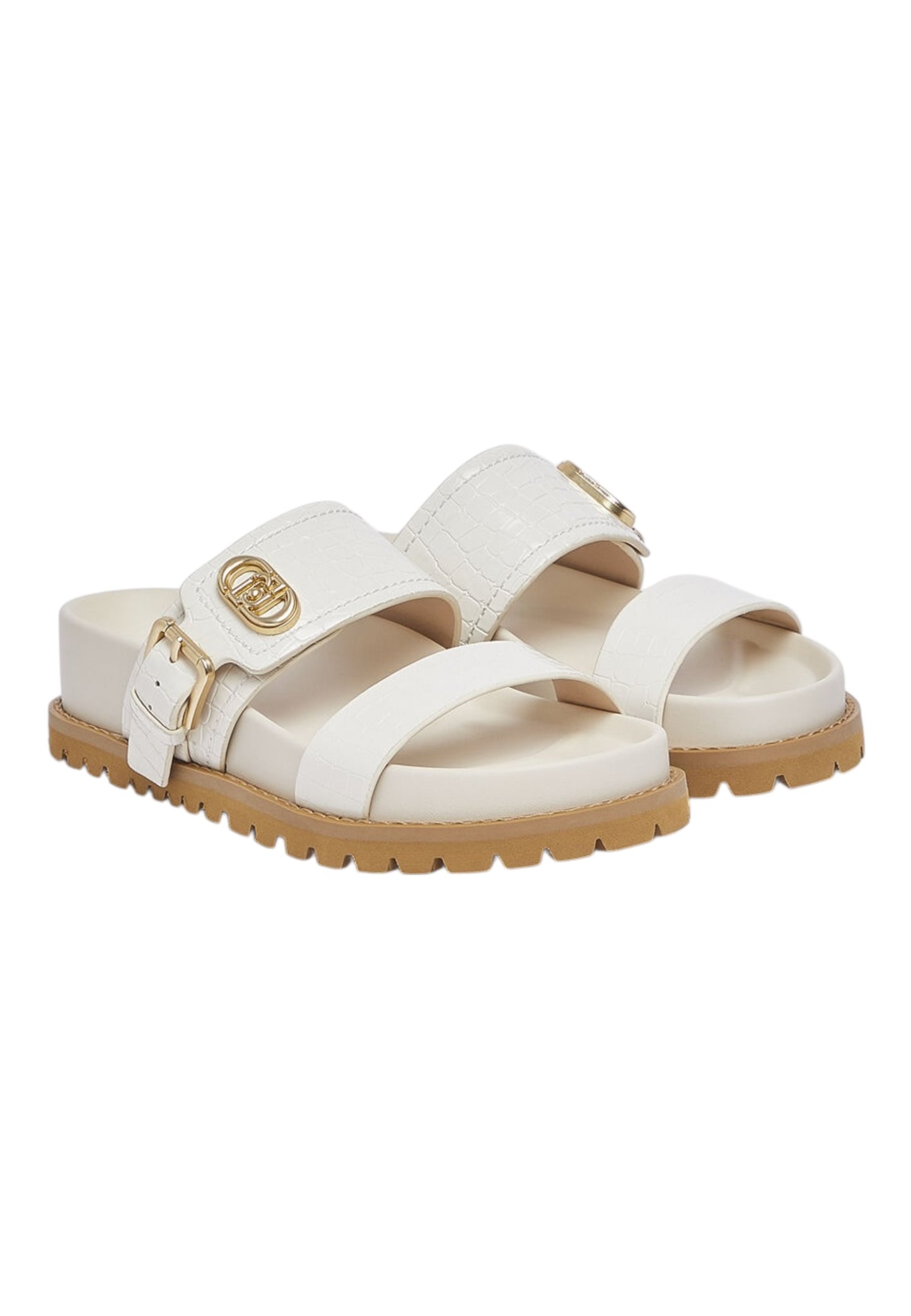 Sandali Bassi Donna Liu Jo In Stampa Cocco Spread Livia 02 SA6109EX068