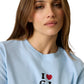 T-Shirt Manica Corta Donna Guess  Gj I Love Gj Reg W6GI45K8HM0