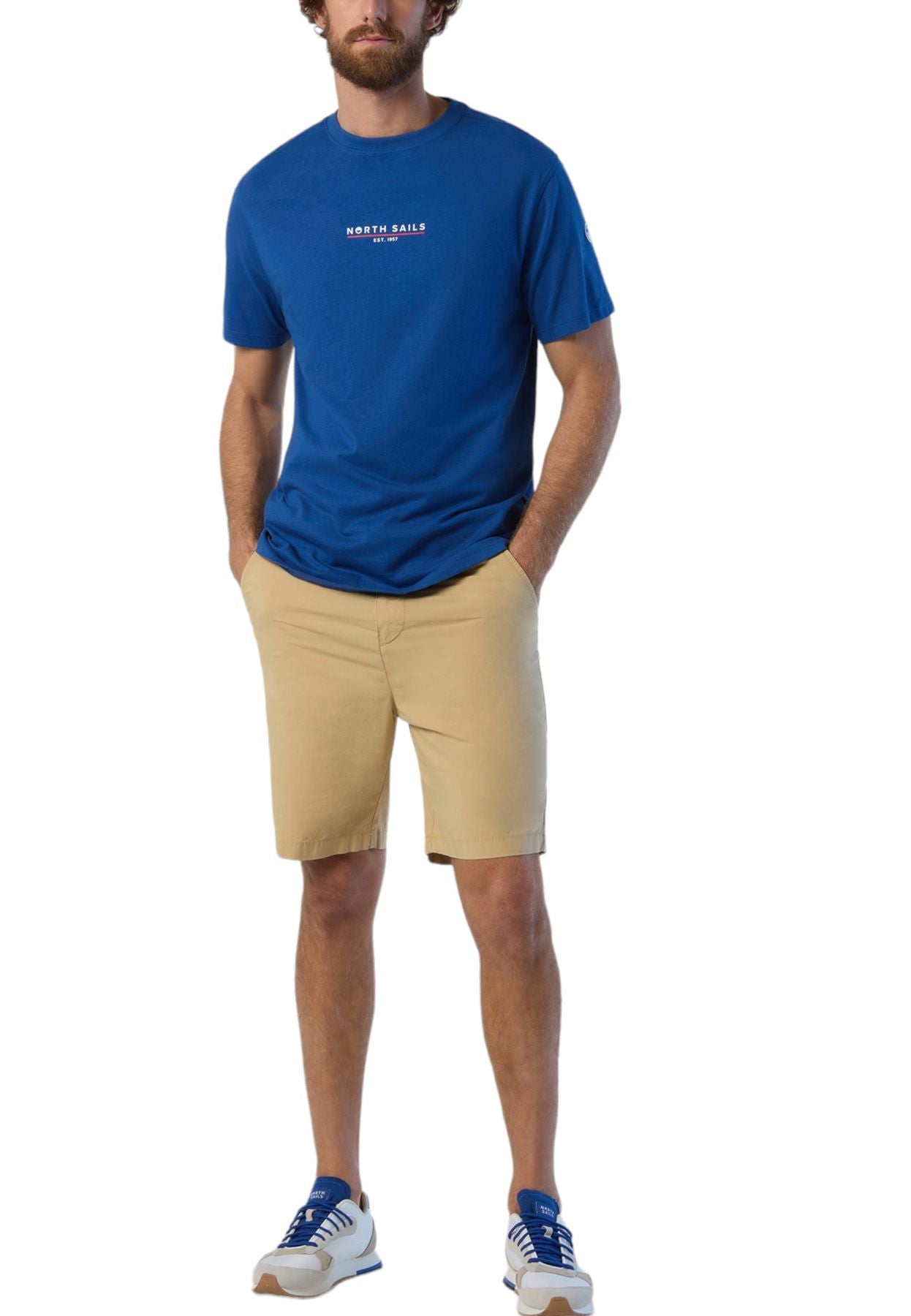 T-Shirt Manica Corta Uomo North Sails Comfort Fit  692974