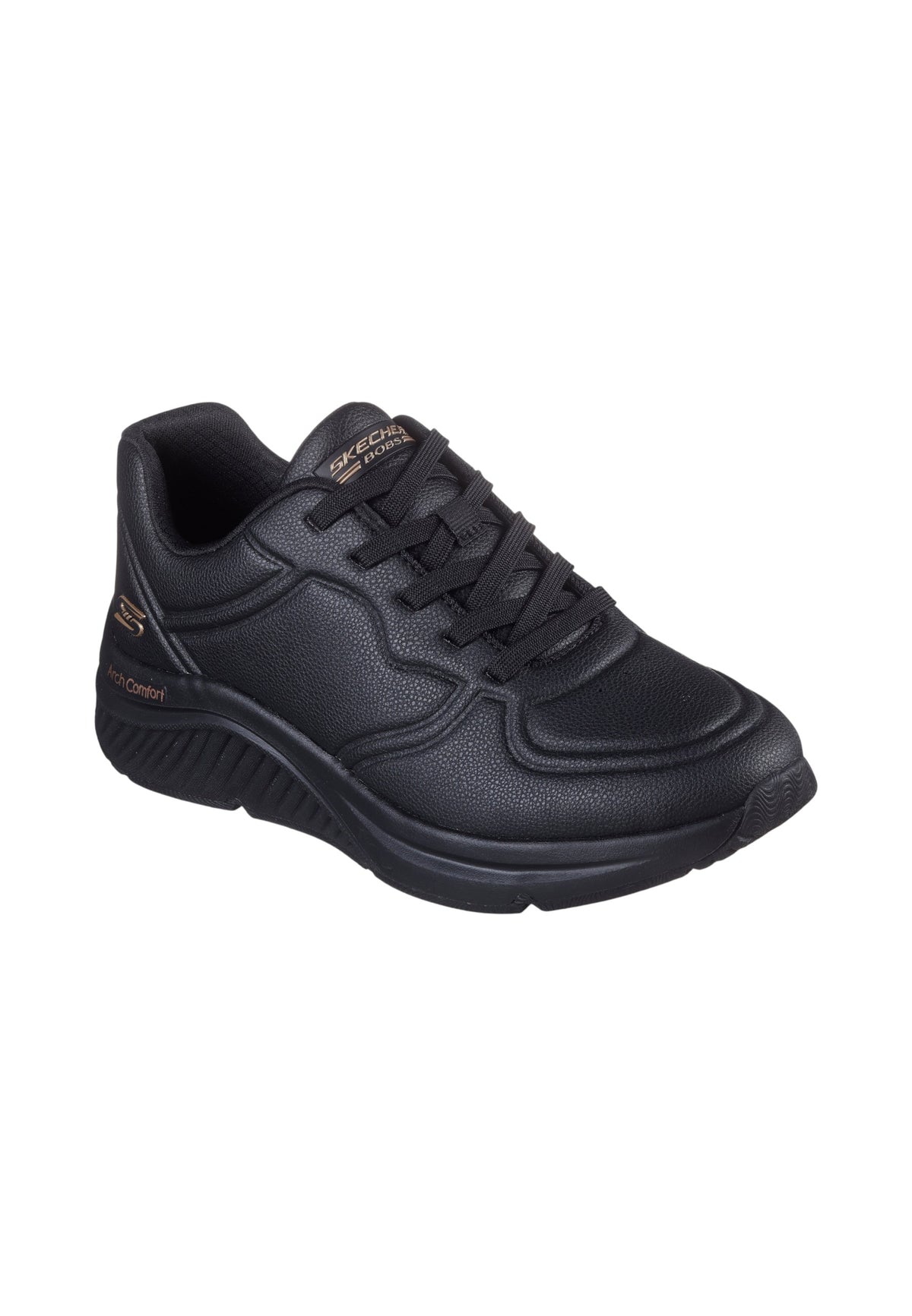 Sneakers Basse Donna Skechers Memory Foam, Arch Comfort, Lacci Elasticizzati Bobs Arch Comfort B Sweet - A Bind 117560