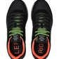 Sneakers Basse Uomo Sun68 Stile Running, Nylon E Suede, Dettagli Fluo, Logo Ricamato Tom Fluo Z46102