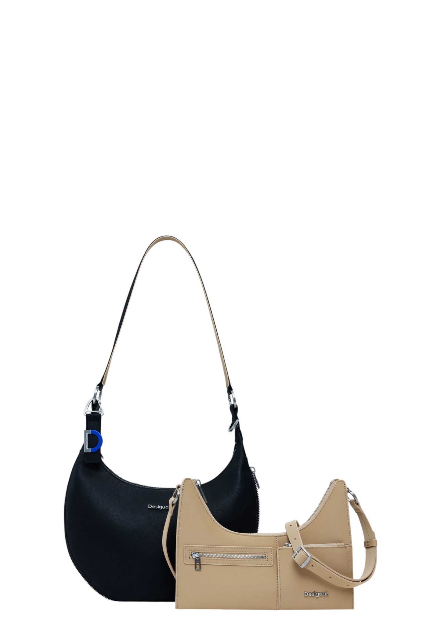 Borsa A Tracolla Donna Desigual  Delta Lyra Black 25WAXP49