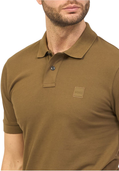 Polo Manica Corta Uomo Boss Con Toppa Con Logo Passenger 50507803
