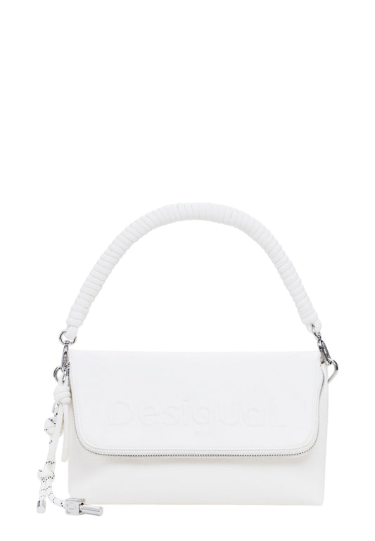 Borsa A Mano Donna Desigual  Half Venecia 3.0 Ecru