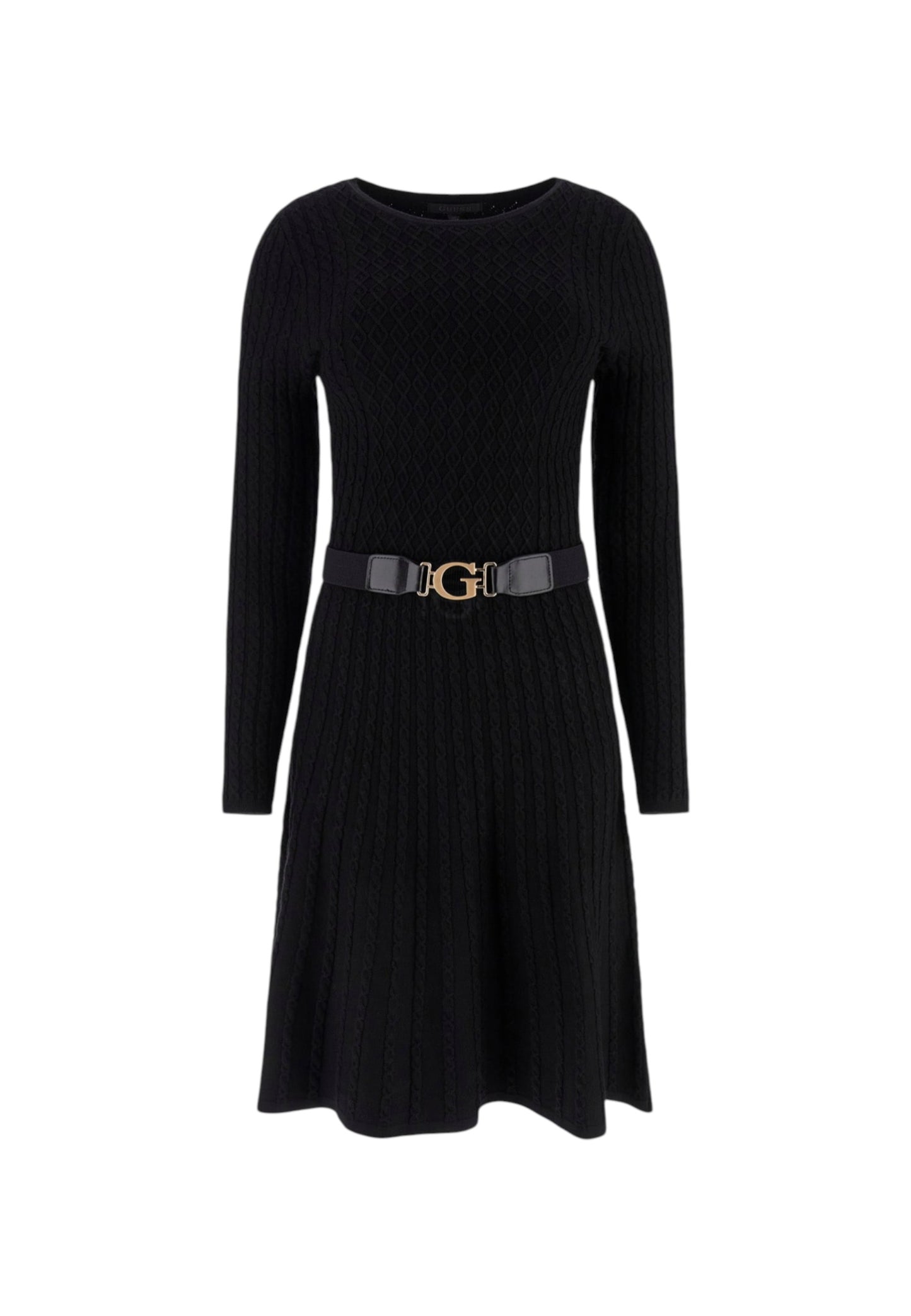 Vestito Midi Donna Guess A Corde Con Cintura Hana W5BK68Z2YJ2