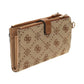 Portafoglio Con Zip Donna Guess Double Organizer Melinda Logo SWJP9902157