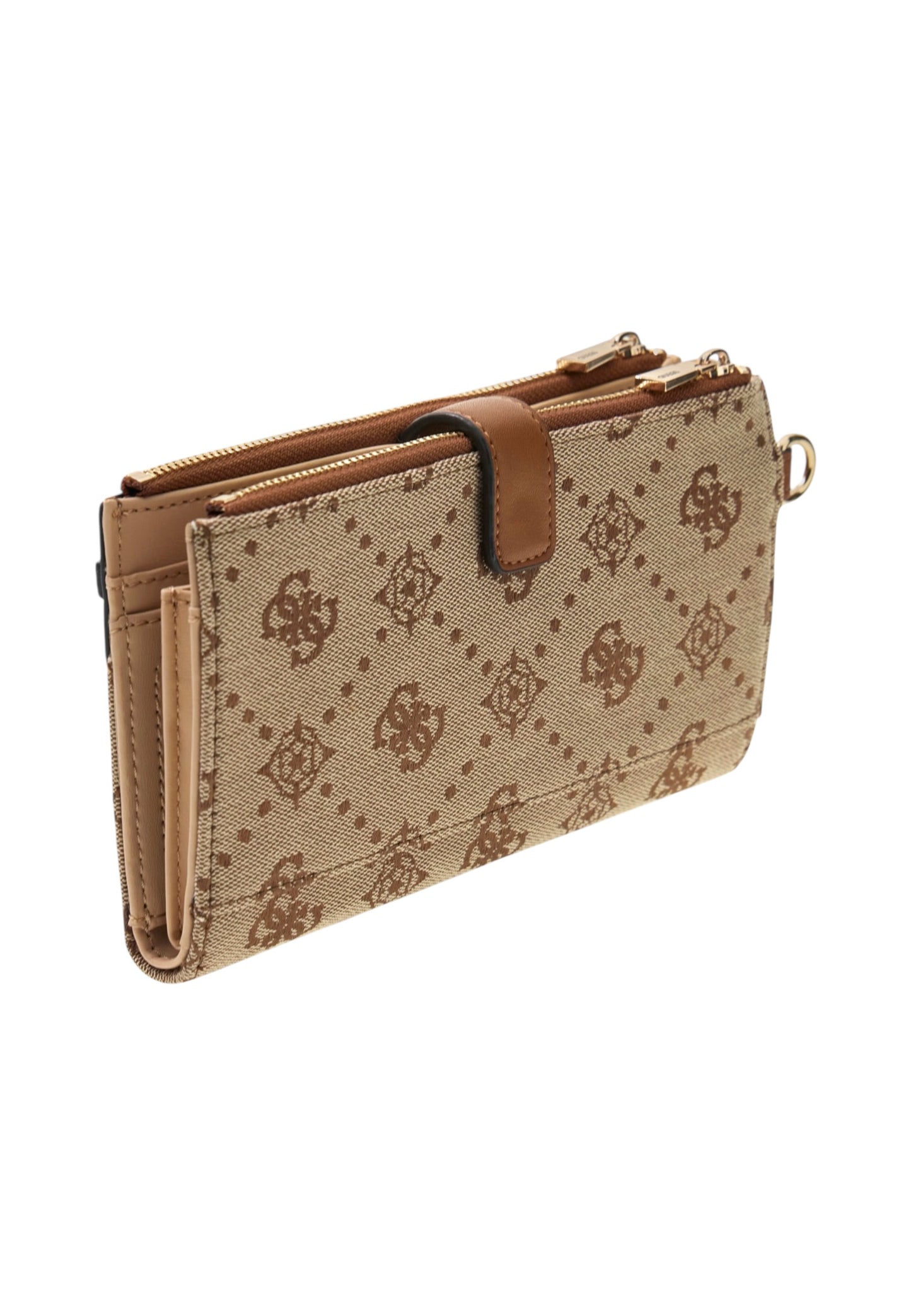 Portafoglio Con Zip Donna Guess Double Organizer Melinda Logo SWJP9902157