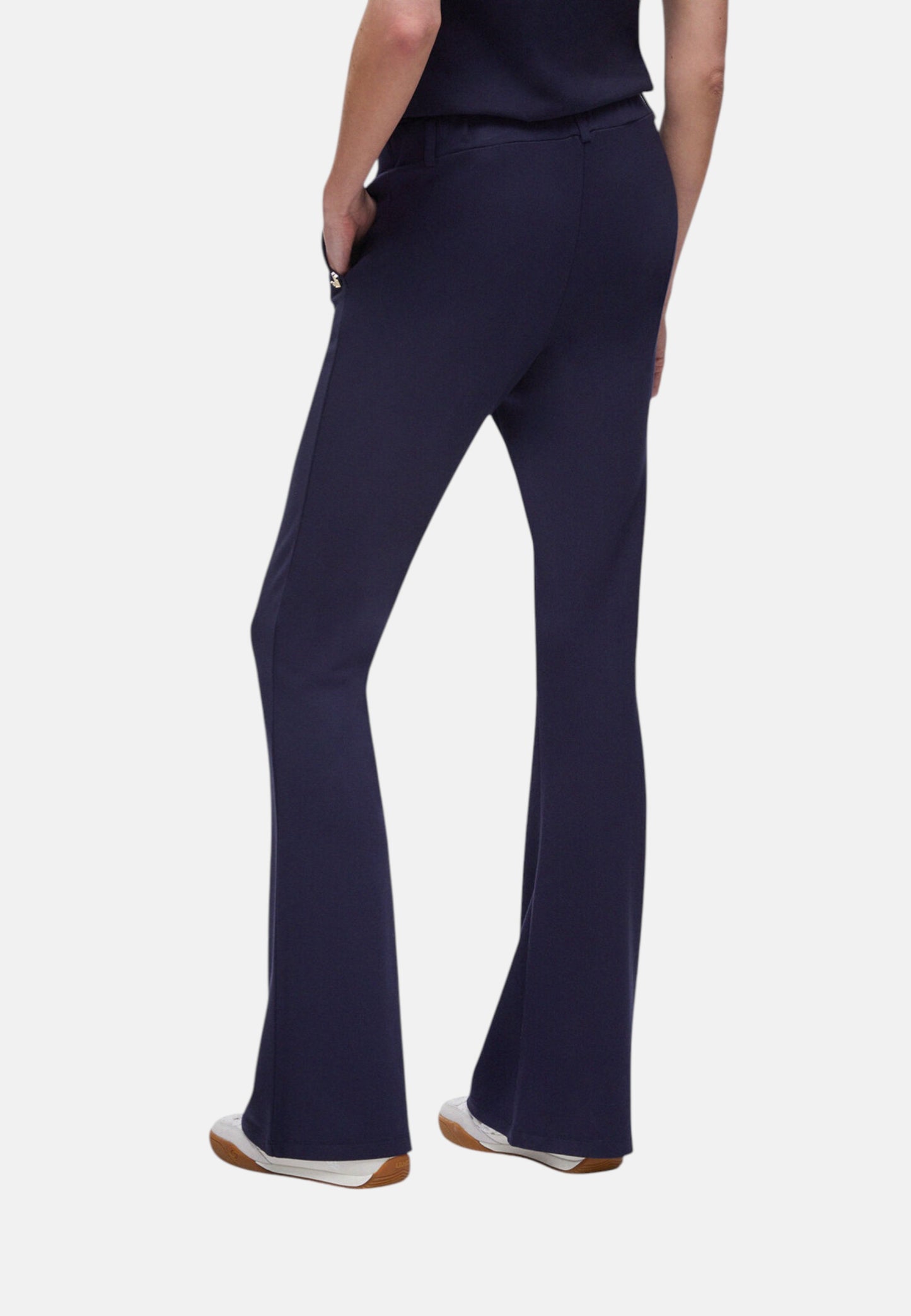 Pantaloni Flare Fit Donna Liu Jo In Punto Milano Eco Line TA6024JS182