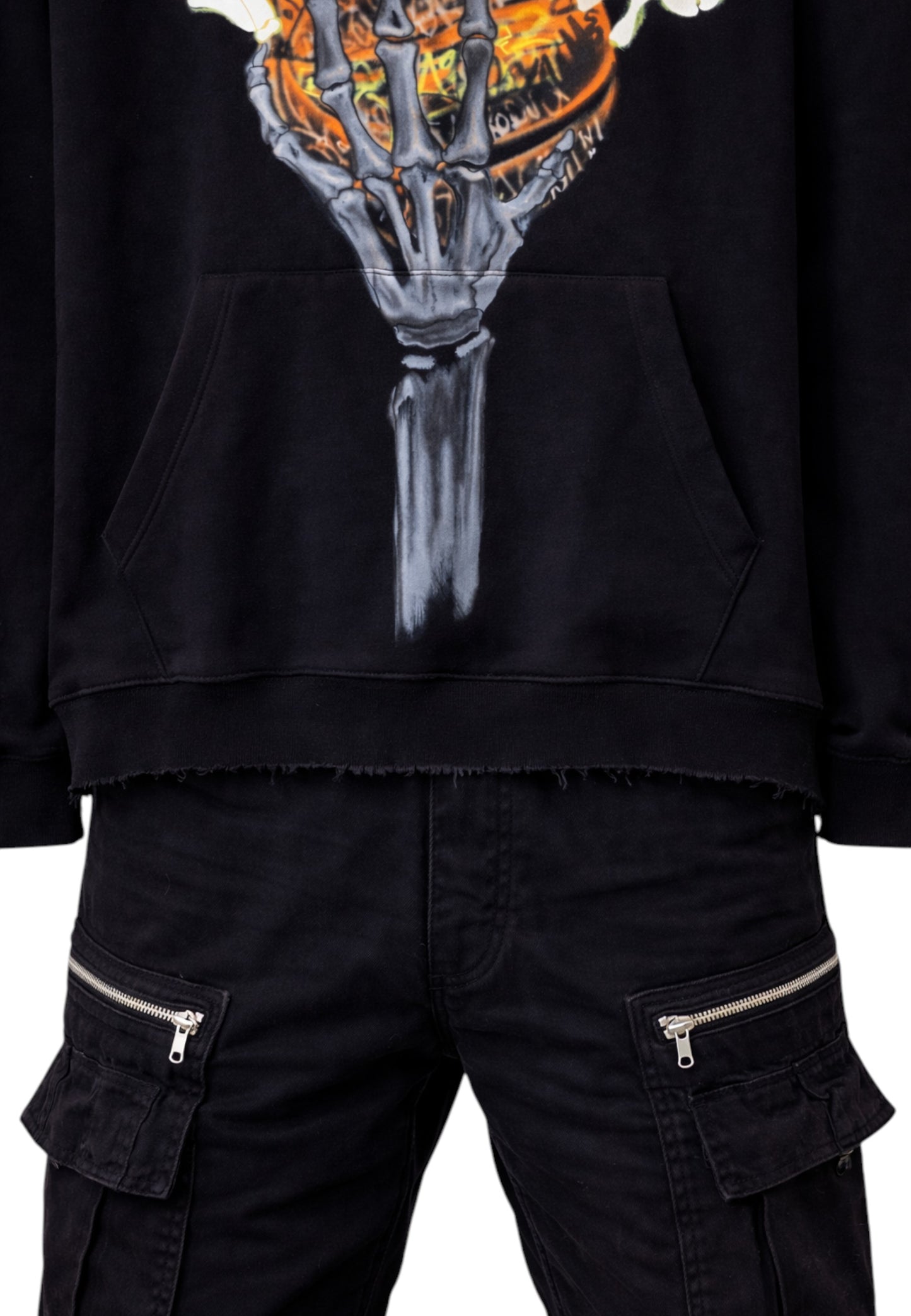 Felpa Con Cappuccio Uomo Disclaimer   26EDS55470