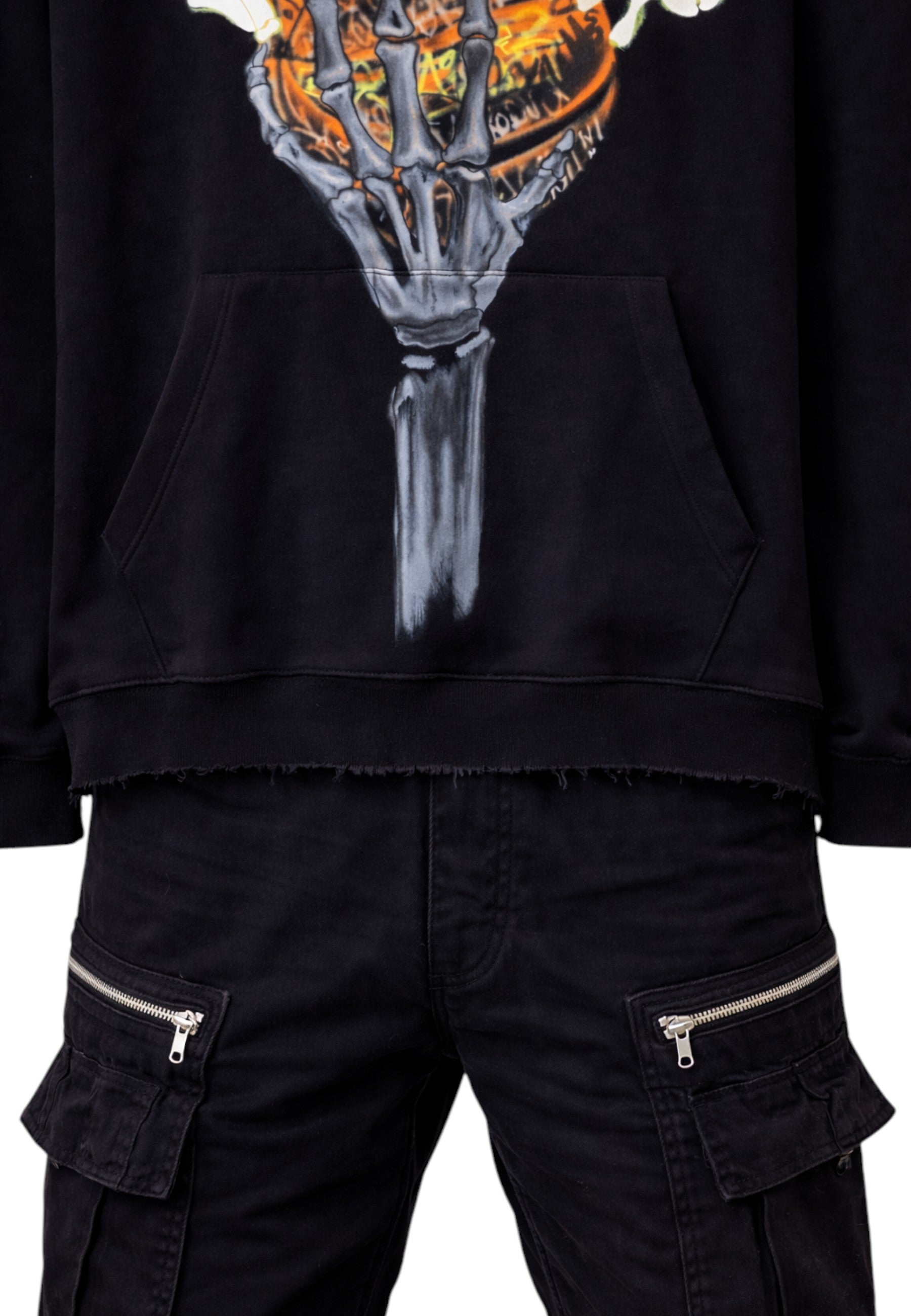 Felpa Con Cappuccio Uomo Disclaimer   26EDS55470