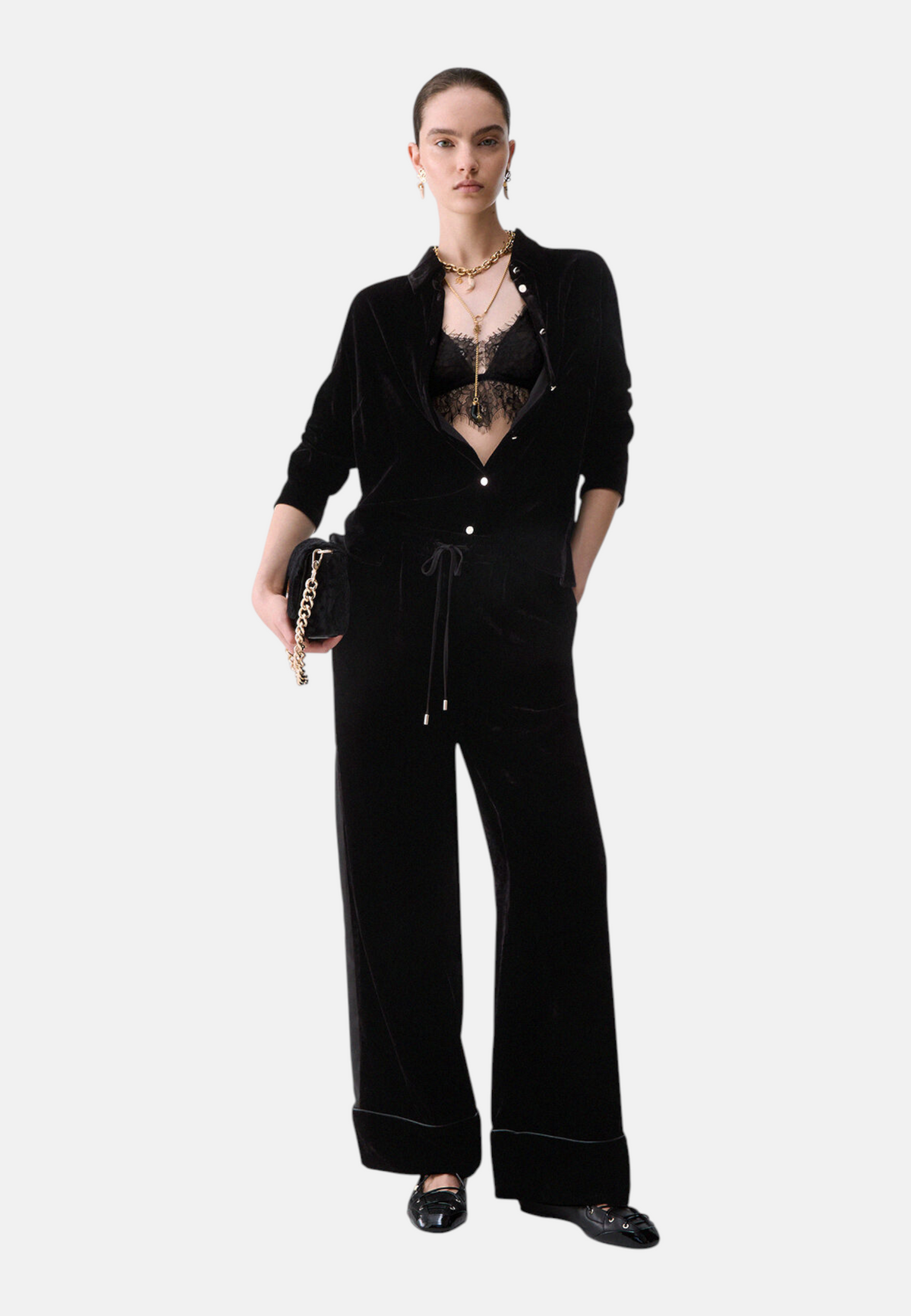 Camicia Manica lunga Donna Liu Jo Bimateriale  CF6201T6550