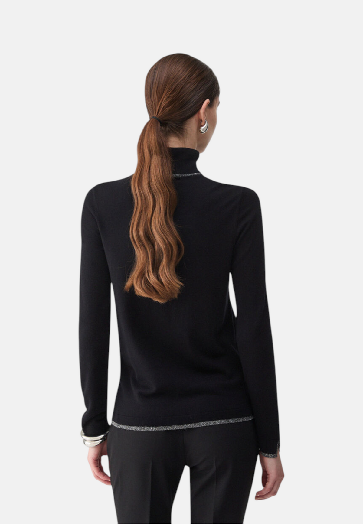 Maglione Collo Alto Donna Liu Jo Basic Fit  WF6013MS49I