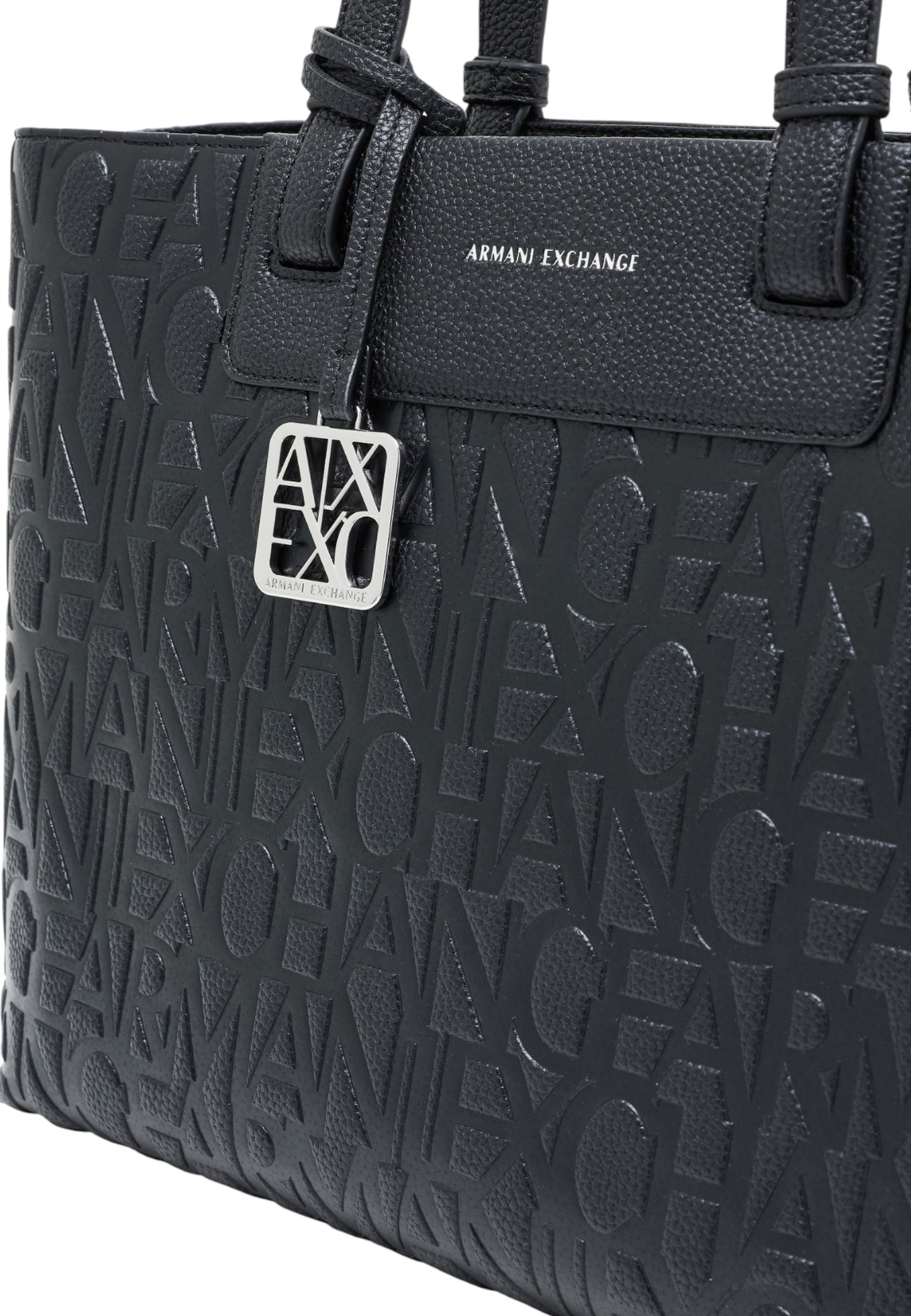 Borsa A Spalla Donna Armani Exchange Shopper Con Logo Allover  XW001481AF15774