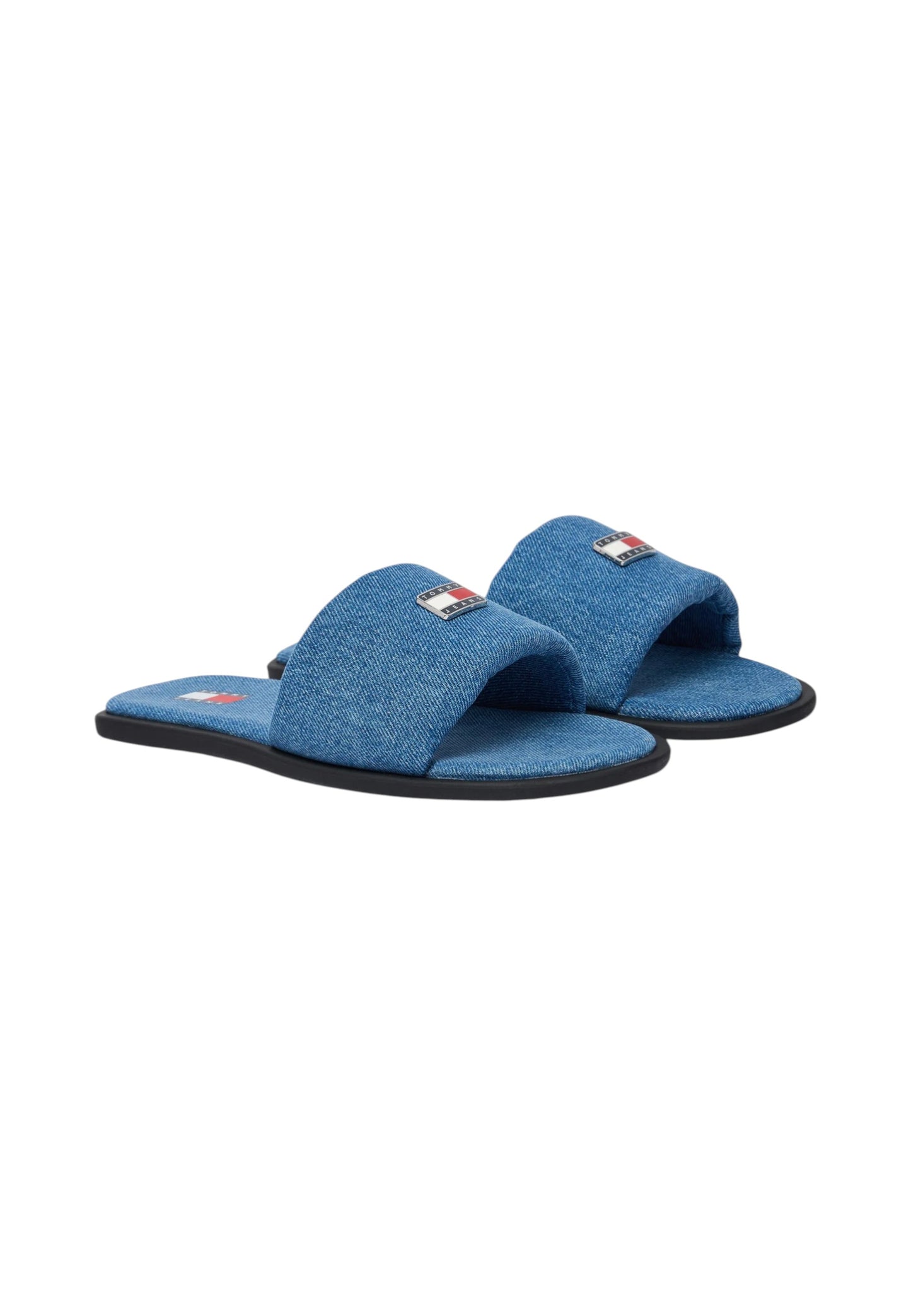 Sandali Bassi Donna Tommy Hilfiger  Tjw Padded Denim Cas EN0EN03020