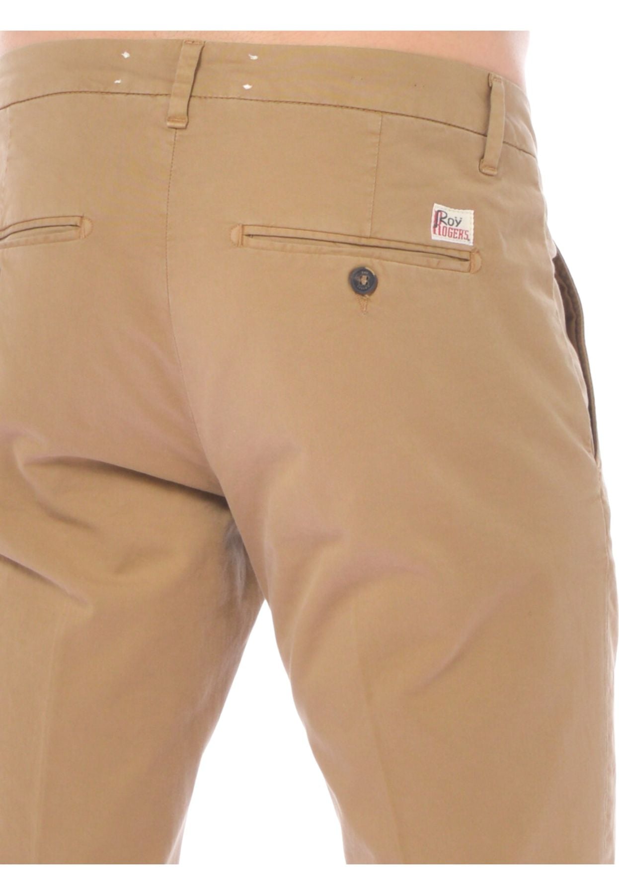 Pantaloni Slim Fit Uomo Roy Roger's In Gabardina Elasticizzata New Rolf Read RRU013C9250112