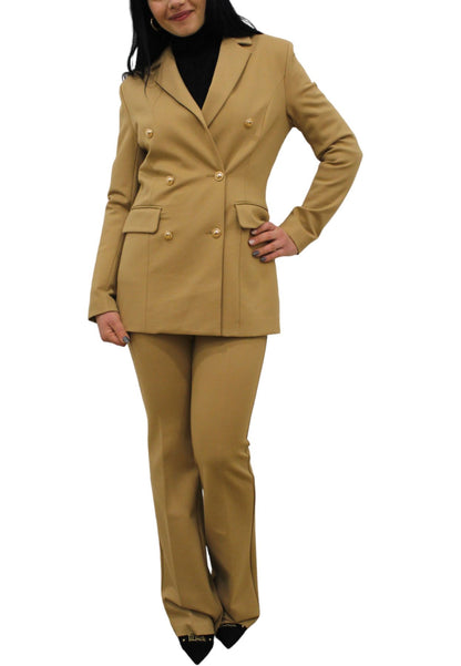 Giacca Blazer Donna Gaudi In Punto Stoffa Doppiopetto  321BD34002