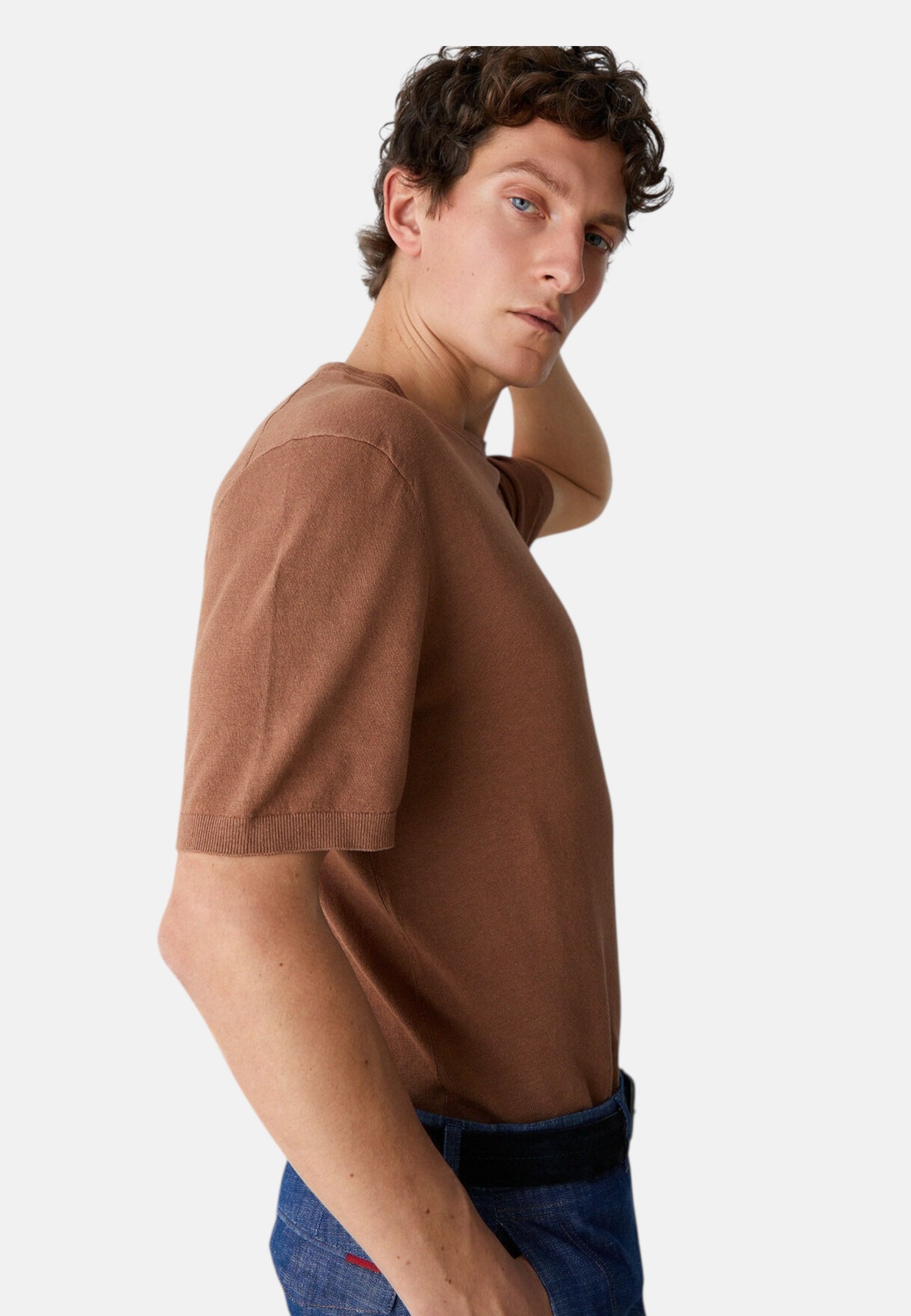Maglia A Girocollo Uomo Liu Jo Manica Corta  QA6135MA08S