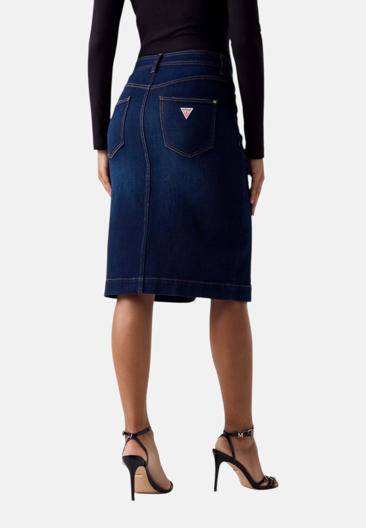 Gonna Midi Donna Guess In Denim Rosita Longuette W6RD0UD6881