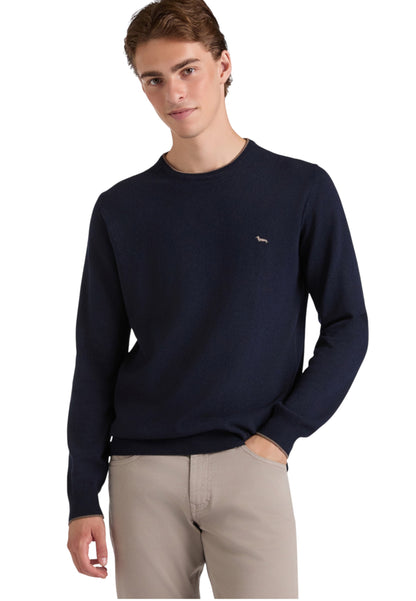 Maglione A Girocollo Uomo Harmont & Blaine Basic In Misto Cashmere  HRP007030187