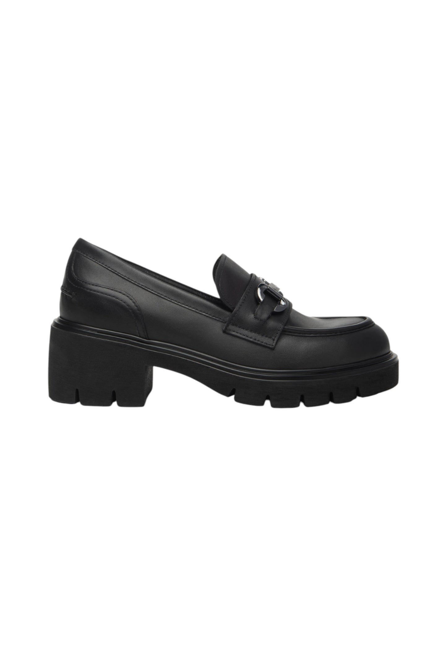 Mocassini  Donna Nero Giardini Tacco 6 CM  I513980D