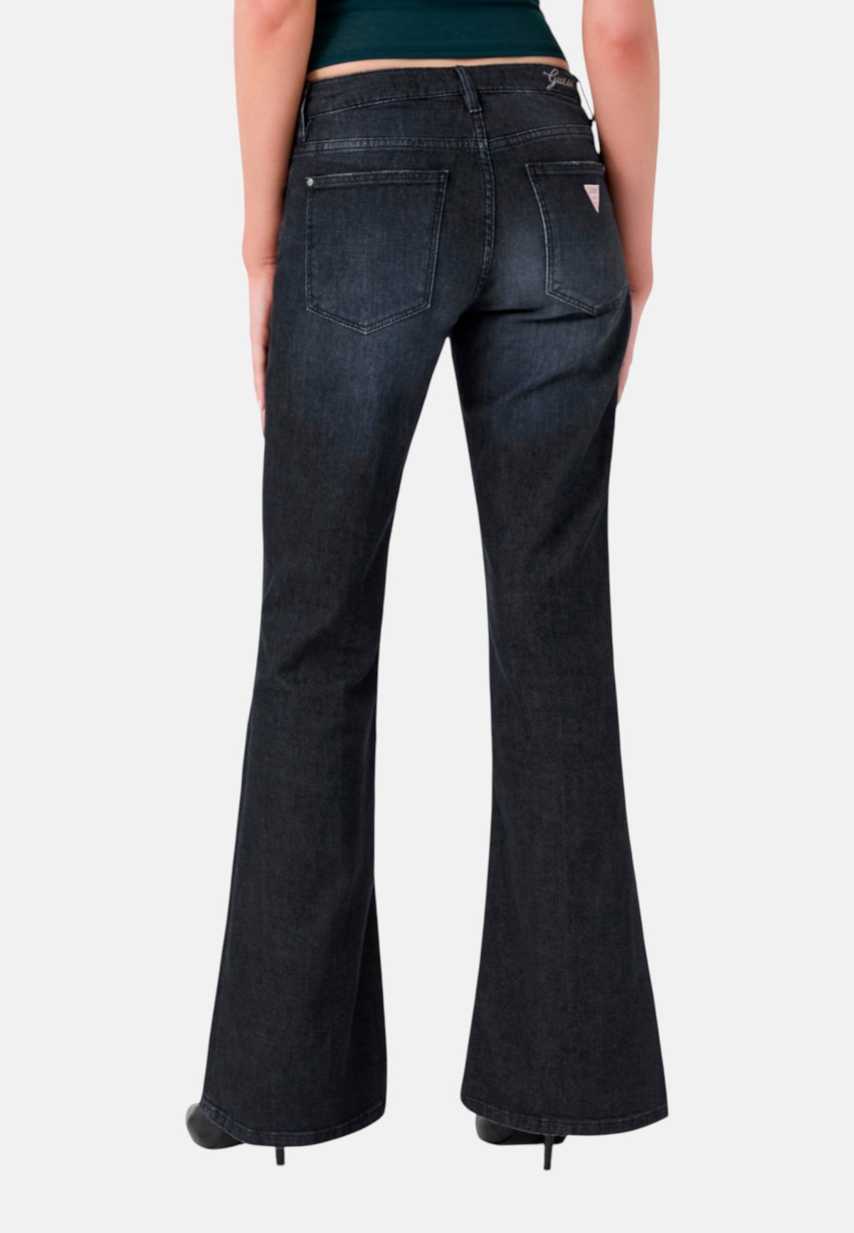 Jeans Bootcut Donna Guess Vita Bassa Beverly W6BAJ7D2088