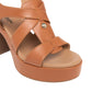 Sandali Con Tacco Donna Nero Giardini In Pelle Con Fasce Incrociate  E616092D