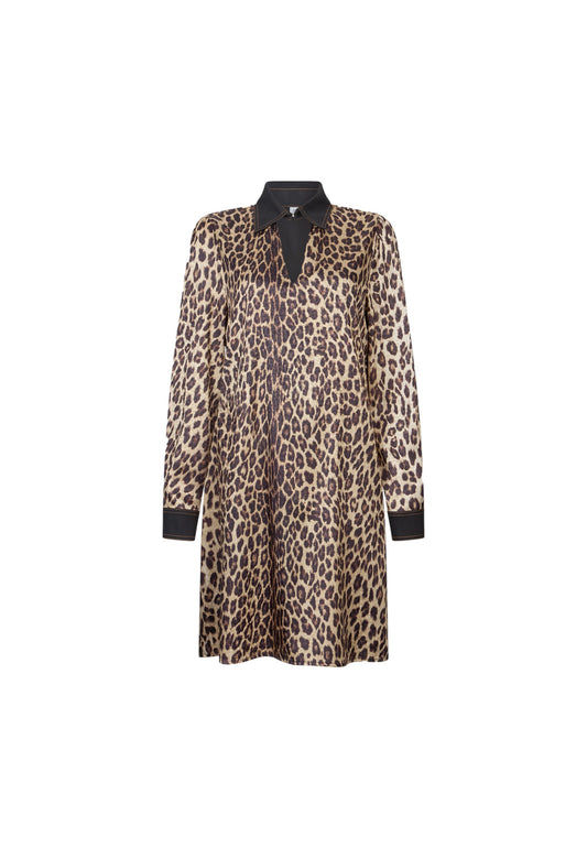 Vestito Corto Donna Liu Jo Animalier Con Cut-Out  UF5209T082A