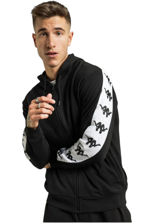 Felpa Con Zip Uomo Kappa   3117DBW