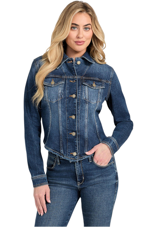 Giacca Jeans Donna Guess  Annalise W5YN49D5QP4
