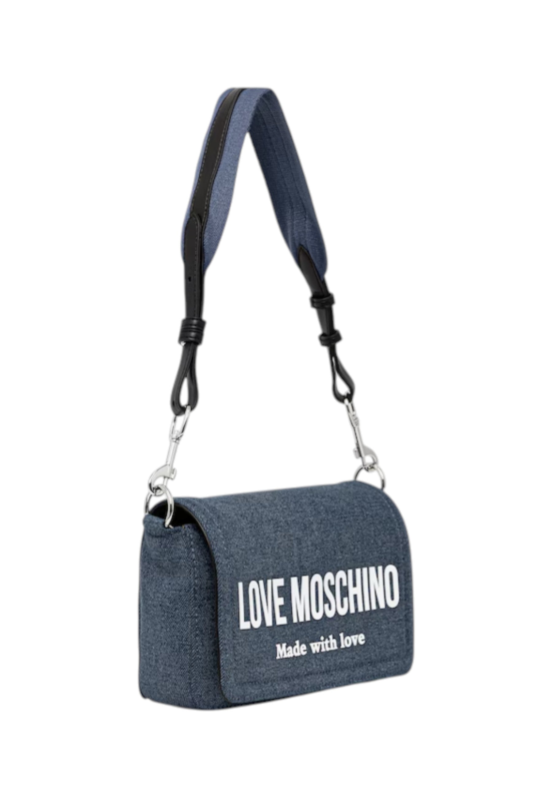 Borsa A Tracolla Donna Love Moschino In Denim  JC4057PP1OLG1