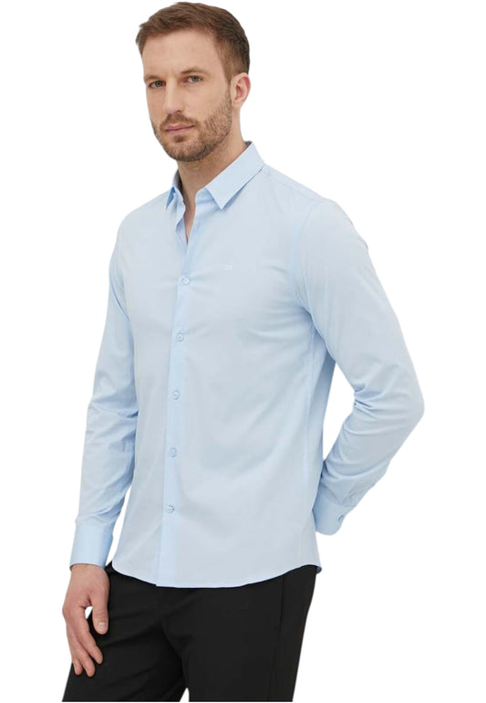 Camicia Manica lunga Uomo Calvin klein  Slim Ent Classic Stretch LV019EU039