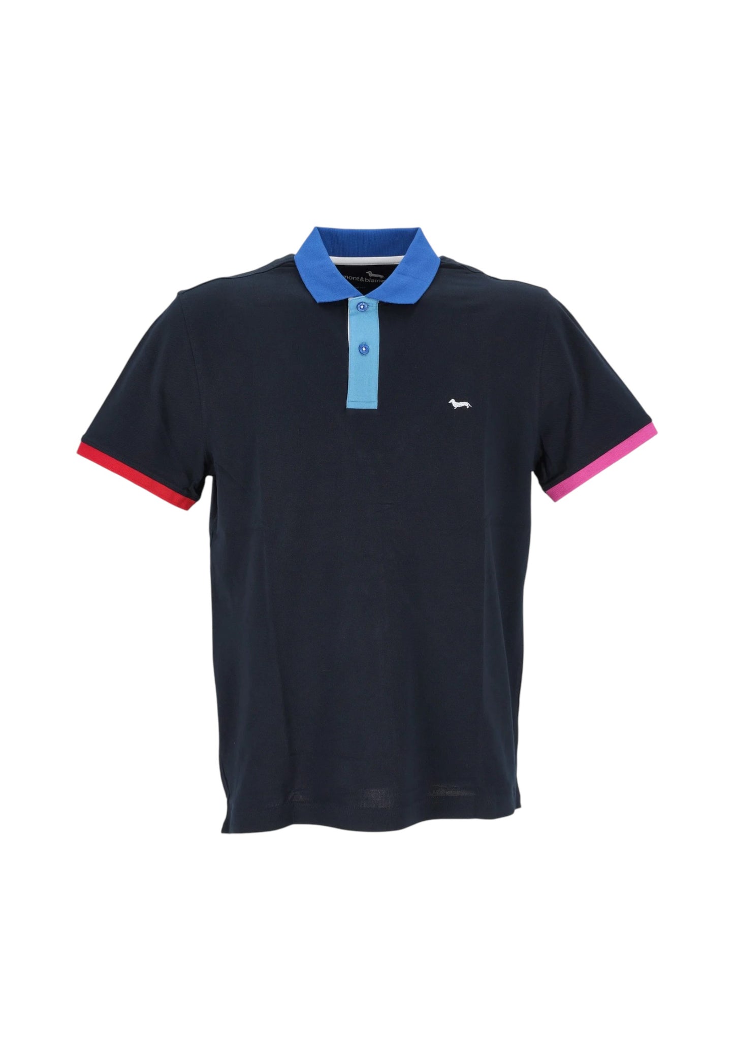 Polo Manica Corta Uomo Harmont & Blaine Con Collo E Orli A Contrasto  LRQ417020862