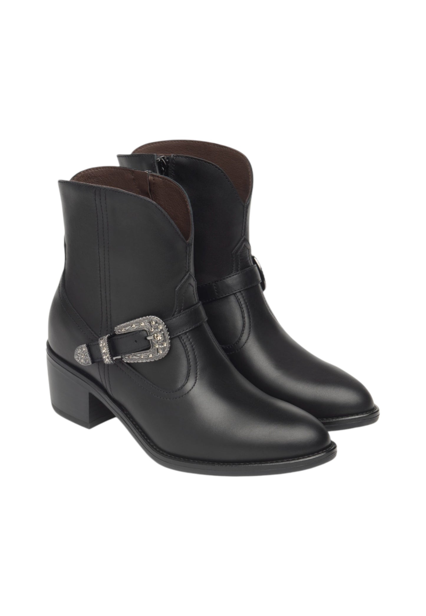 Stivaletti Con Tacco Donna Nero Giardini   I513900D