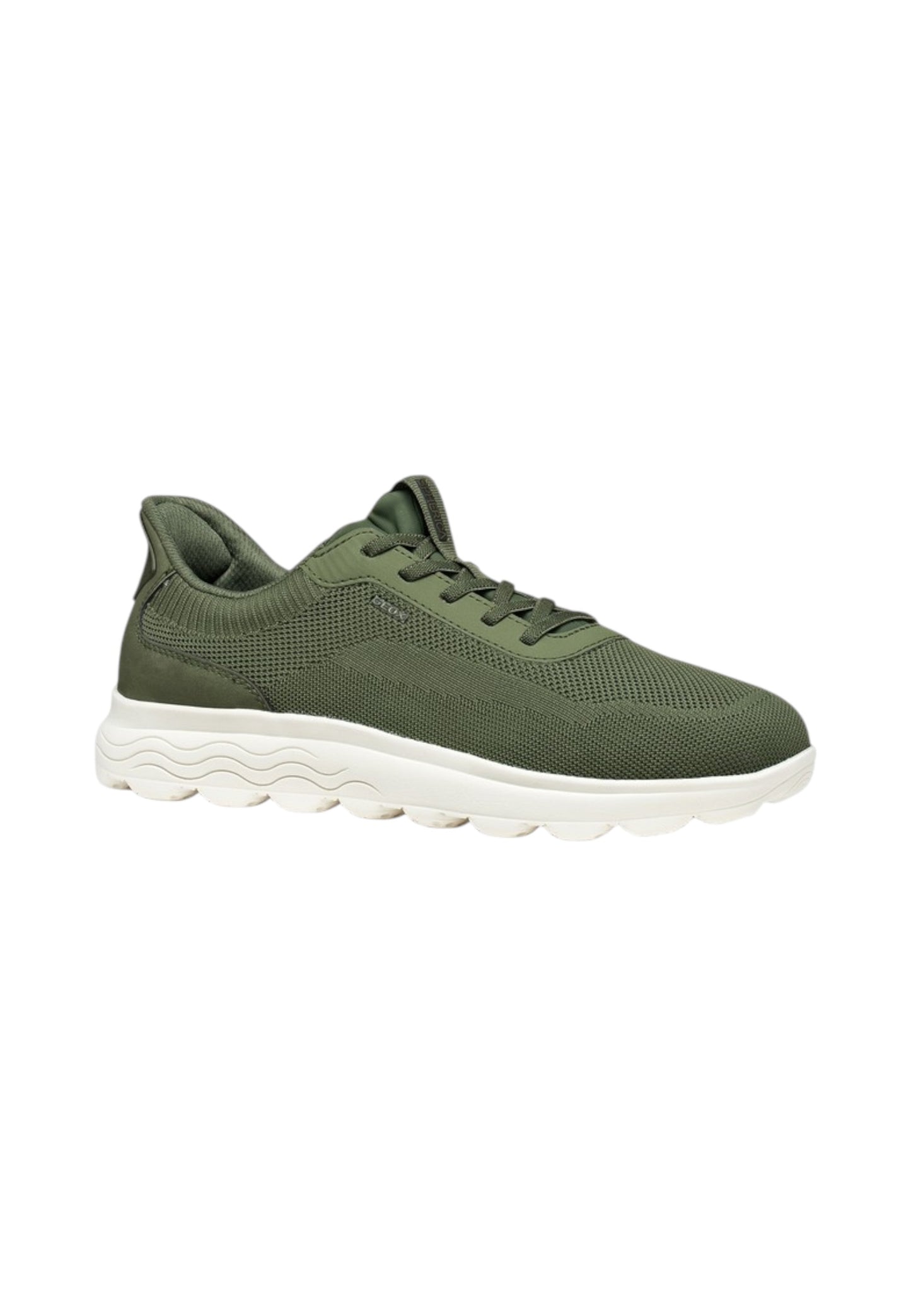 Sneakers Basse Uomo Geox In Tessuto Effetto Maglia Spherica Plus U55MPA06KEK