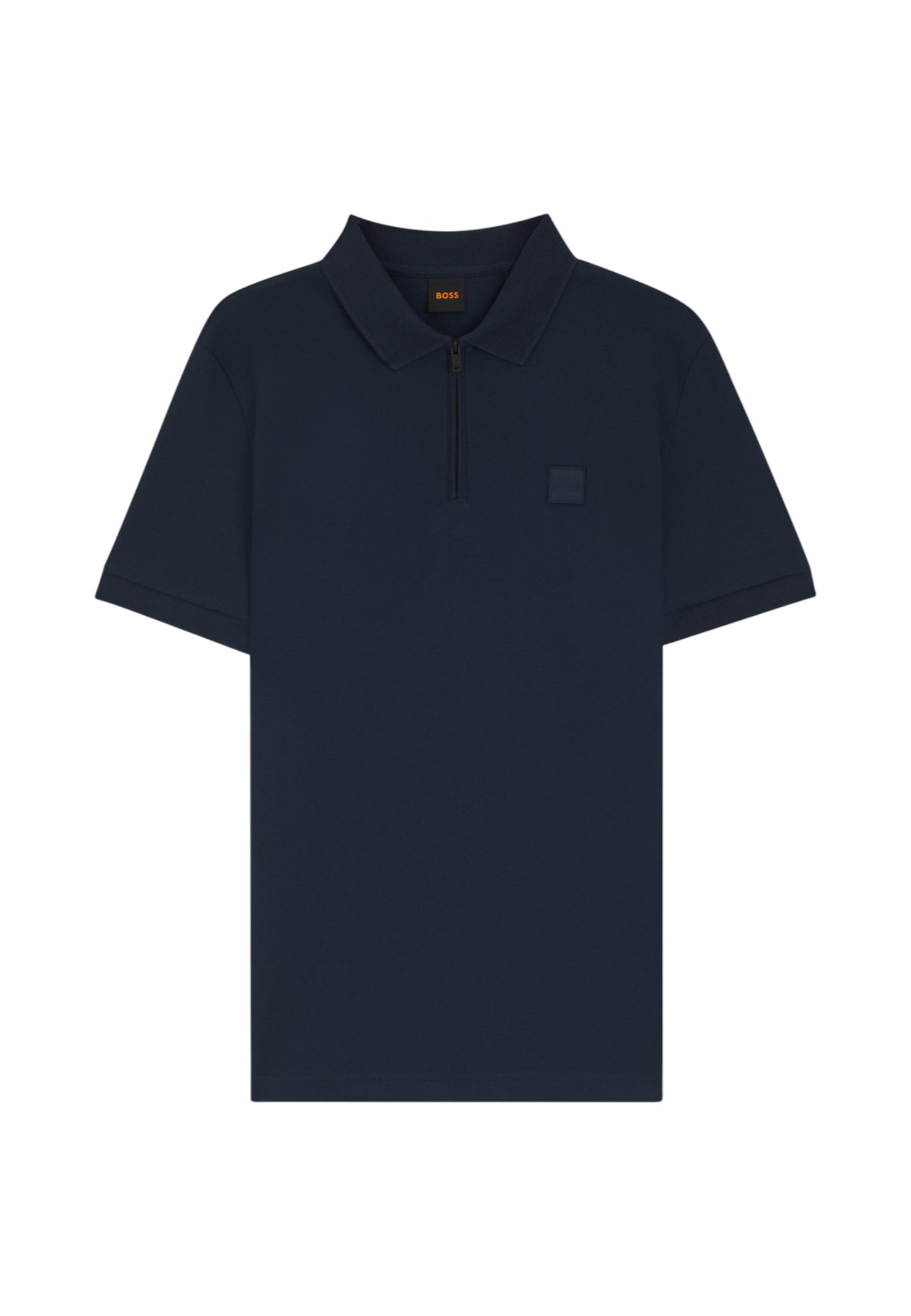 Polo Manica Corta Uomo Boss Con Zip  50537507