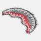 T-Shirt Manica Corta Uomo Sprayground  Scribble Embroidery Shark Reg SP862