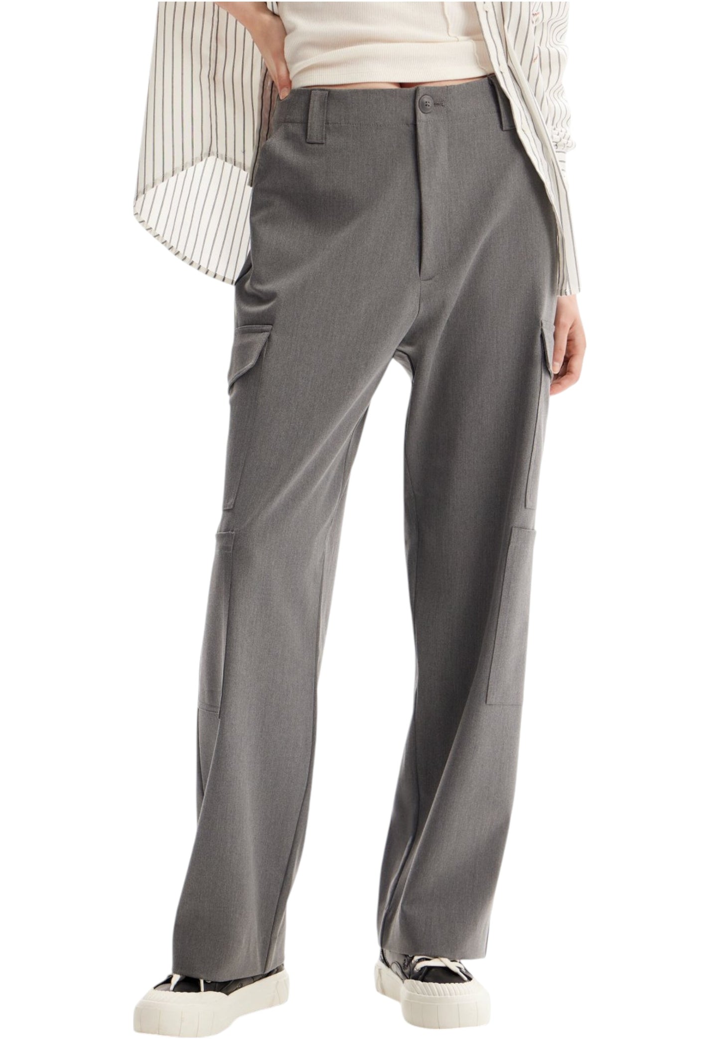 Pantaloni Cargo Donna Desigual   23WWPW30