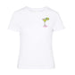 T-Shirt Manica Corta Donna Mc2 Saint Barth Sb Margarita Beads Emb Emilie EMI0001
