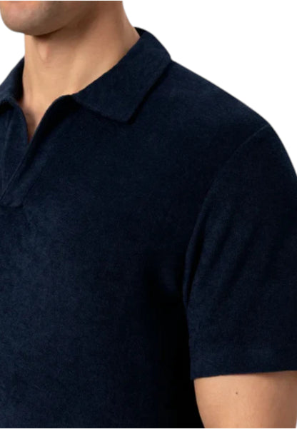 Polo Manica Corta Uomo Mc2 Saint Barth Sponge Collar Rib Jeremy