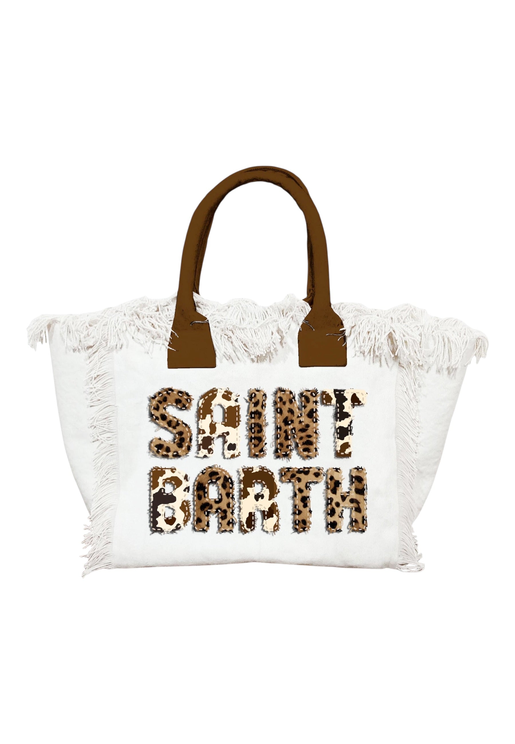 Borsa A Mano Donna Mc2 Saint Barth Animalier Patch Colette COL0001