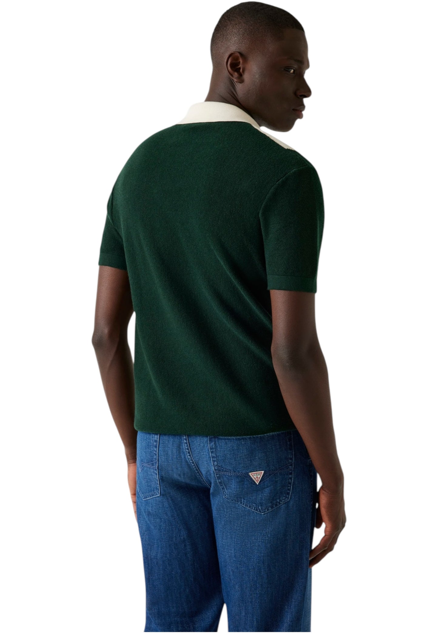 Polo Manica Corta Uomo Guess In Maglia Humphrey M5YR11Z3OE2