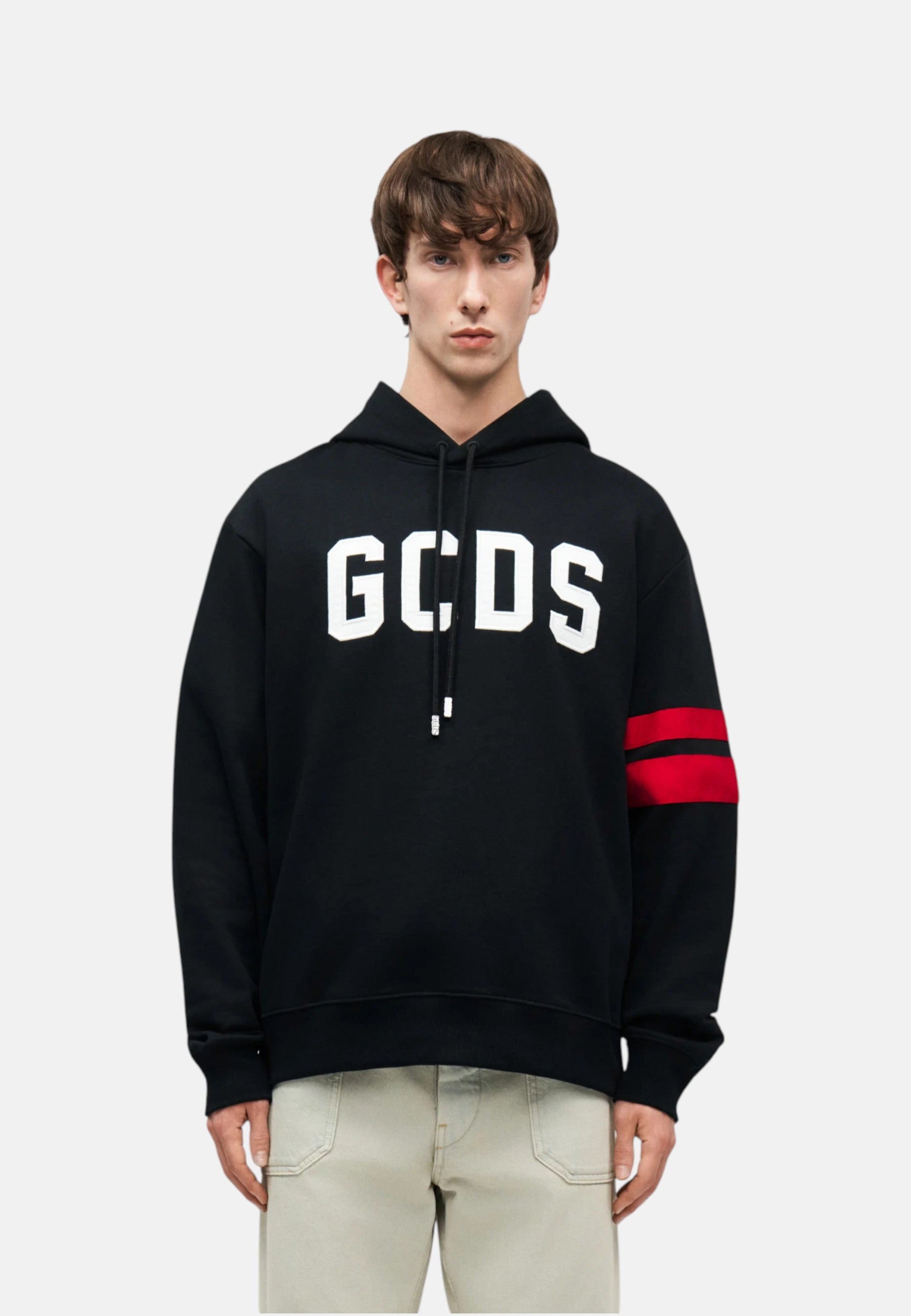 Felpa Con Cappuccio Uomo Gcds  Logo Regular Z0MLQE141F004